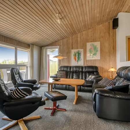 度假居 For 8 W Sauna In Vejlby Klit Sj118 哈博尔